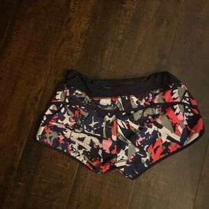 Lululemon speed shorts